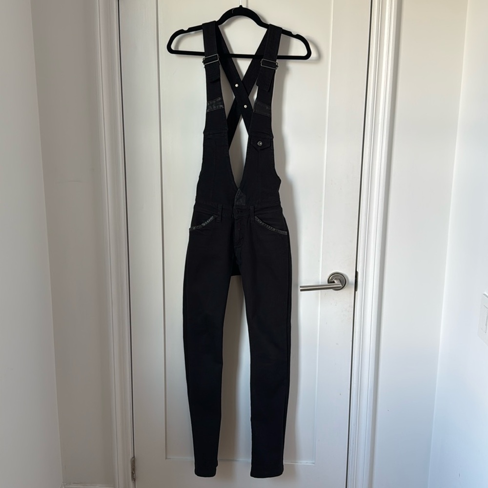 Black Replay overalls, size XS